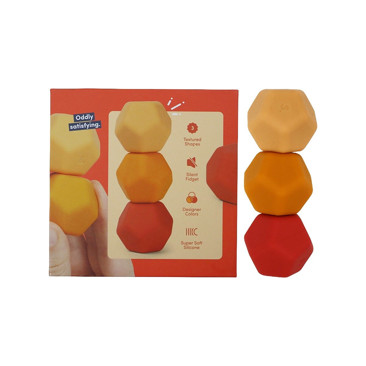 Odds Silicone Magnets - Orange Planes